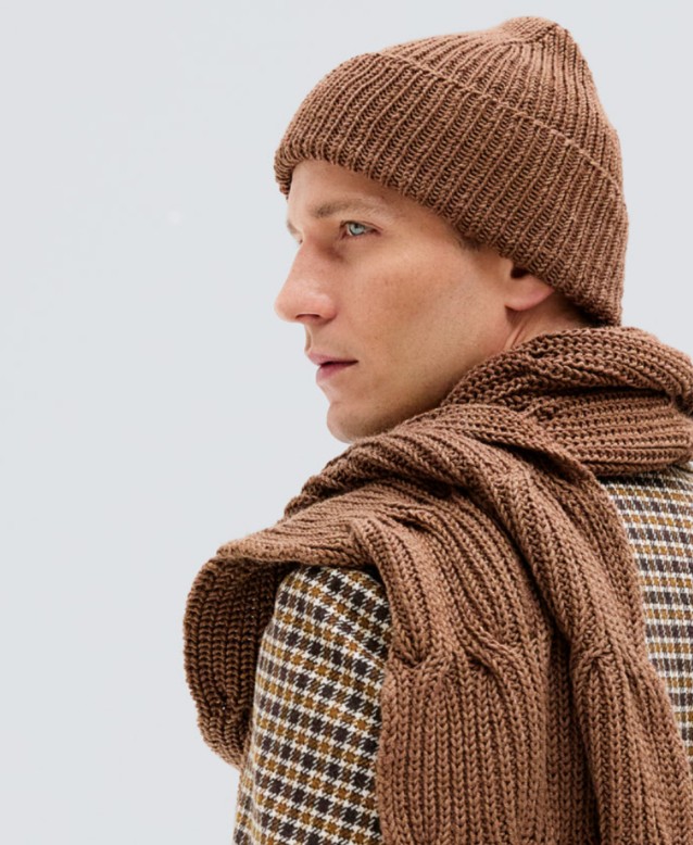 Artikelbild 4 des Artikels “Mütze Mit Umschlag aus Cool Wool Big Mélange (We Care) “