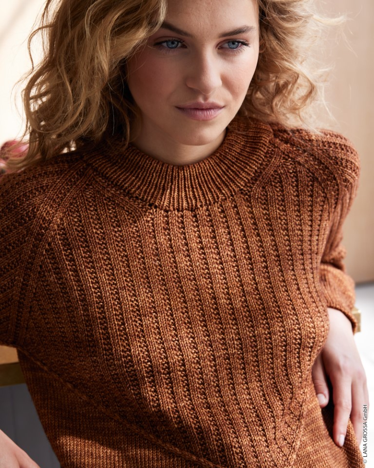 Artikelbild 4 des Artikels “Cosmo Sweater aus Cool Wool Big Vintage 7162 - Senf | 48 - 52 (600g)“