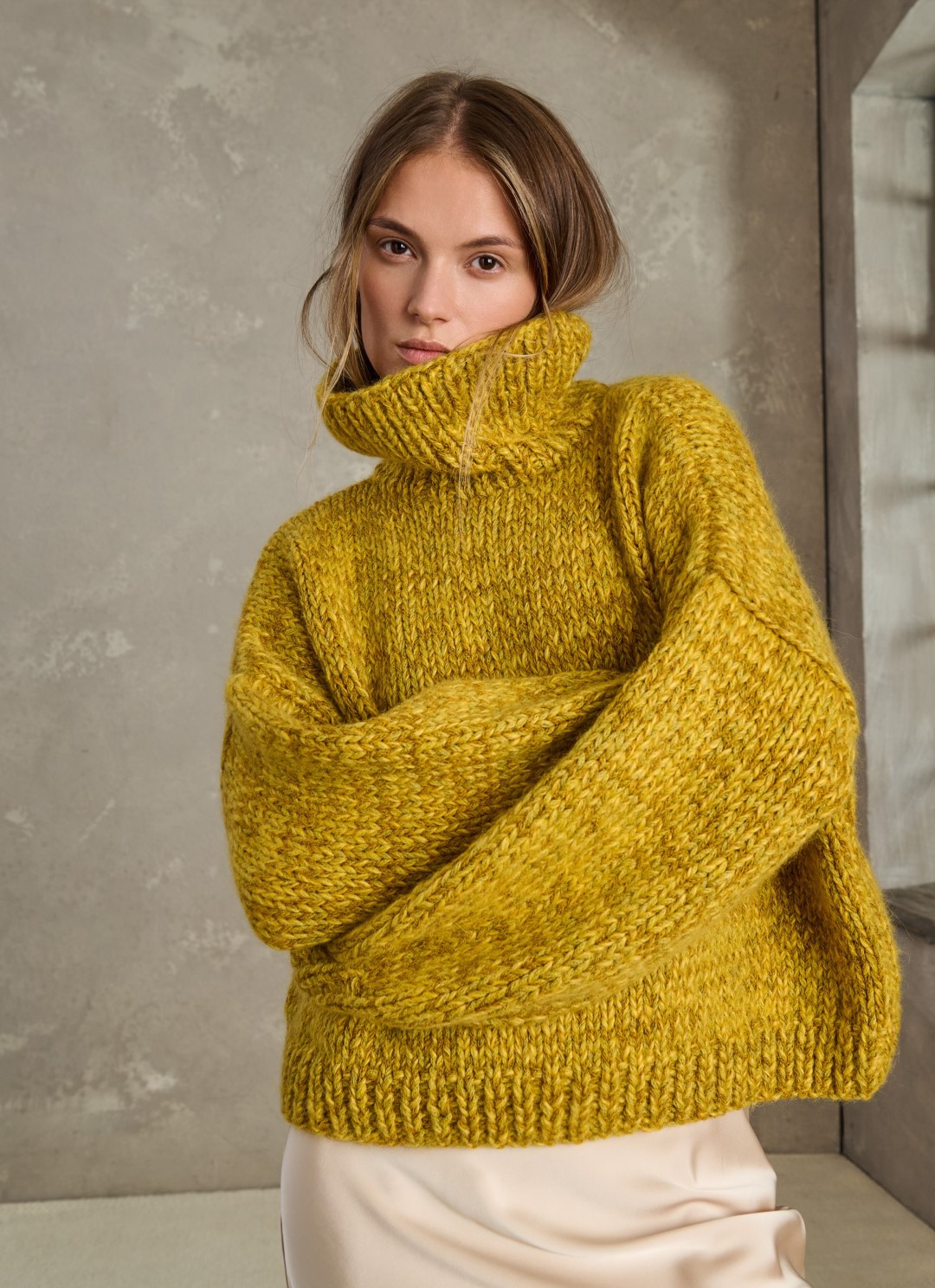Artikelbild 4 des Artikels “Pullover Mit Kelchkragen aus Cool Merino & Superkid Seta & Alta Moda Alpaca “