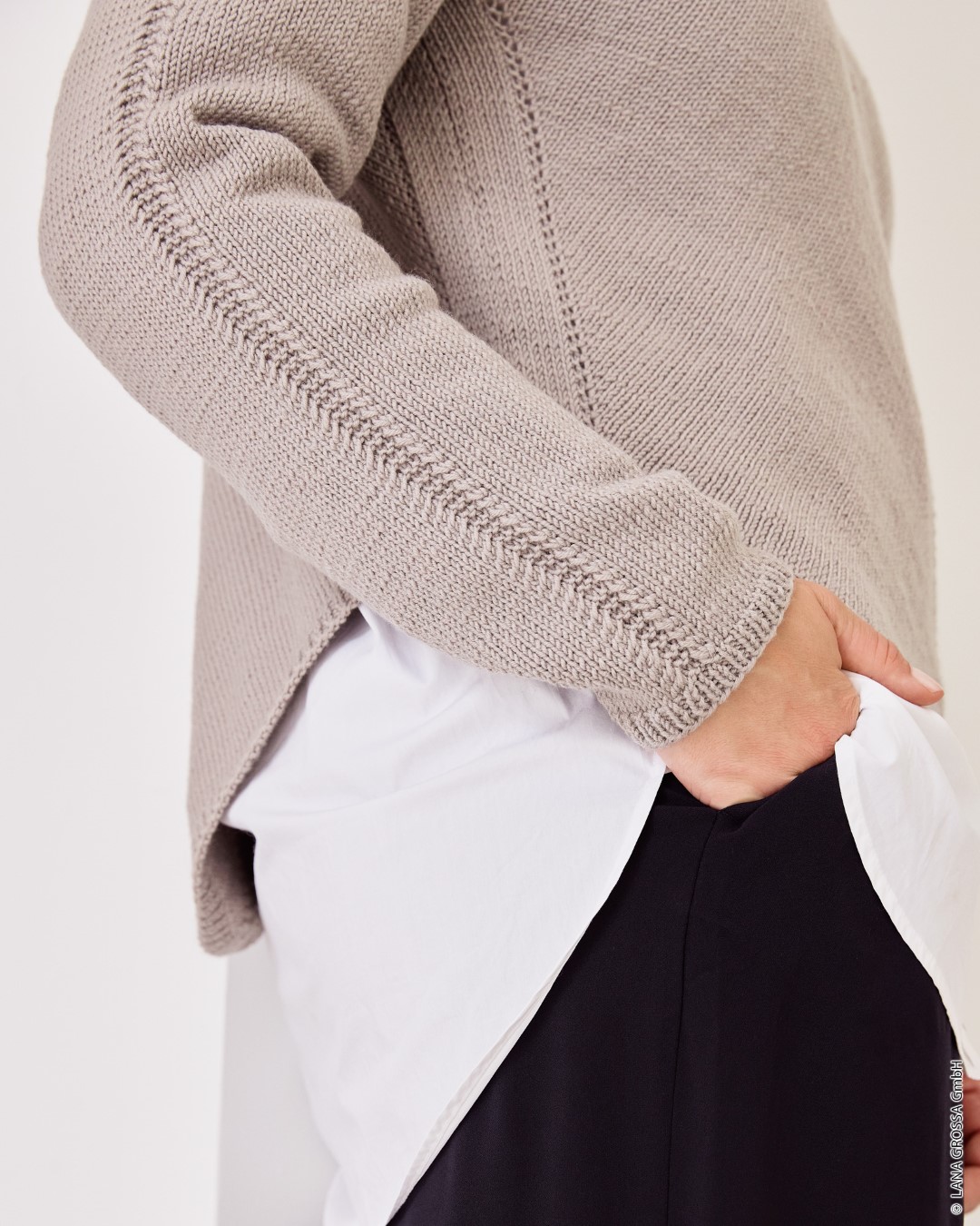 Artikelbild 4 des Artikels “Pullover Mit Ziernaht aus Cool Wool “
