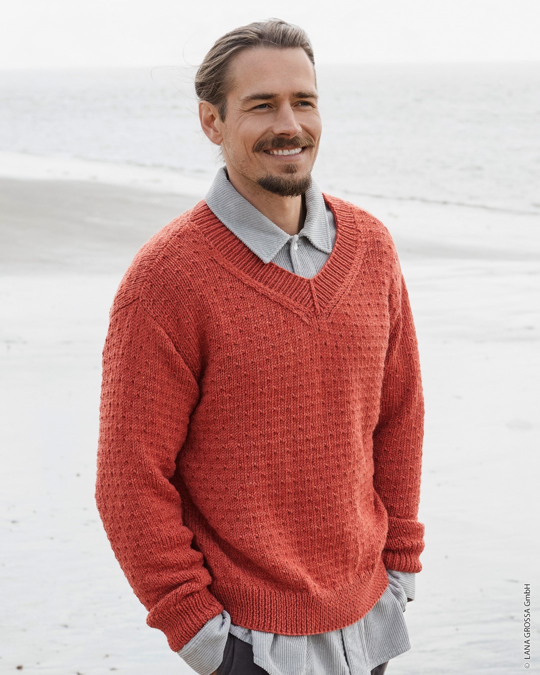 Artikelbild 4 des Artikels “Pullover Mit Pikéemuster aus Bingo mèlange (We Care) “
