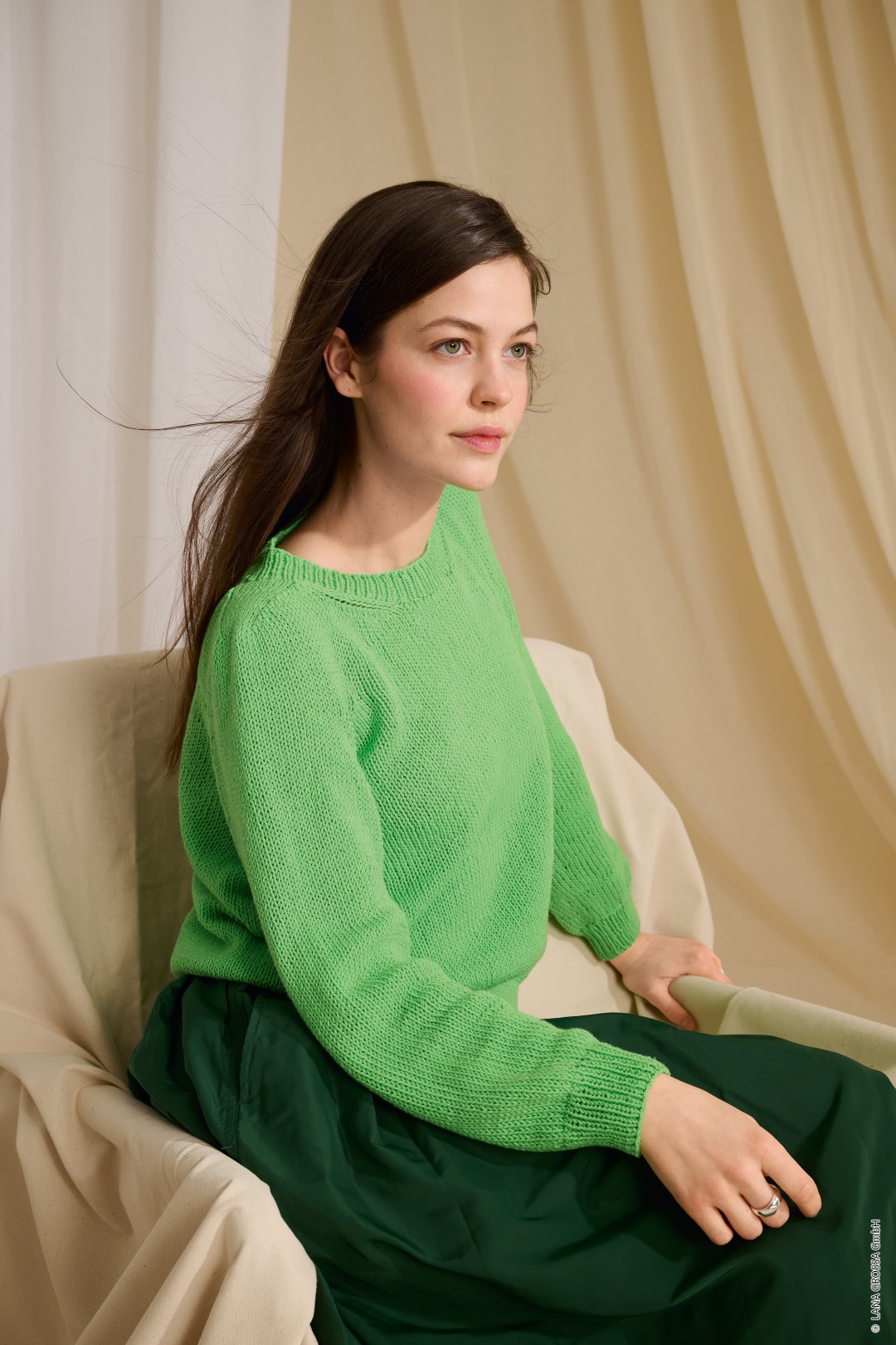 Artikelbild 4 des Artikels “Pullover Mit Sattelschultern aus Elastico “