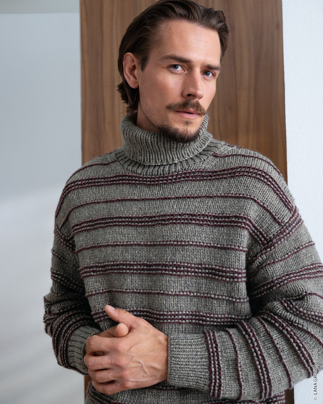 Artikelbild 4 des Artikels “Pullover Mit Streifen aus Alta Moda Cashmere 16 “