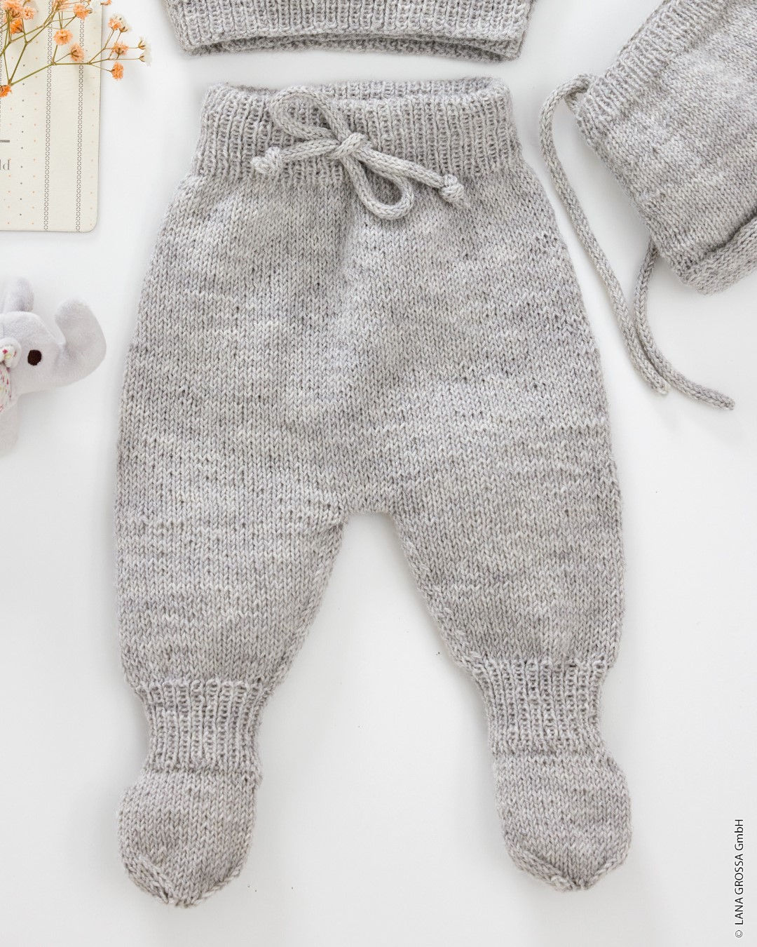 Artikelbild 4 des Artikels “Hose Mit Füßlingen aus Cool Wool Baby “