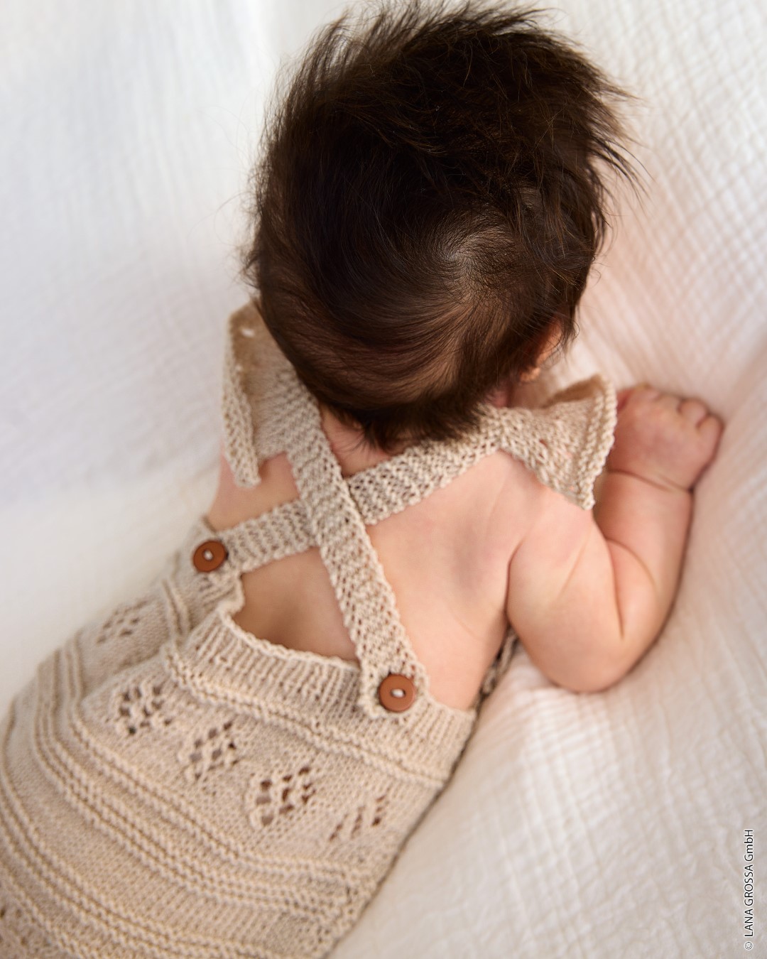 Artikelbild 4 des Artikels “Strampler Mit Lochmuster aus  Cool Wool Baby “