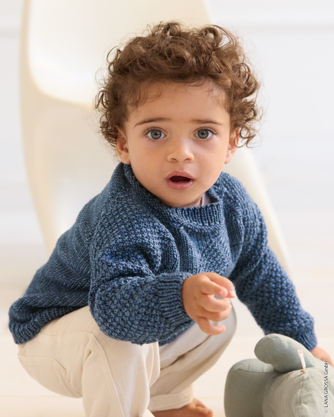 Artikelbild 4 des Artikels “Pullover Mit Rautenmuster aus Cool Wool Big Vintage “
