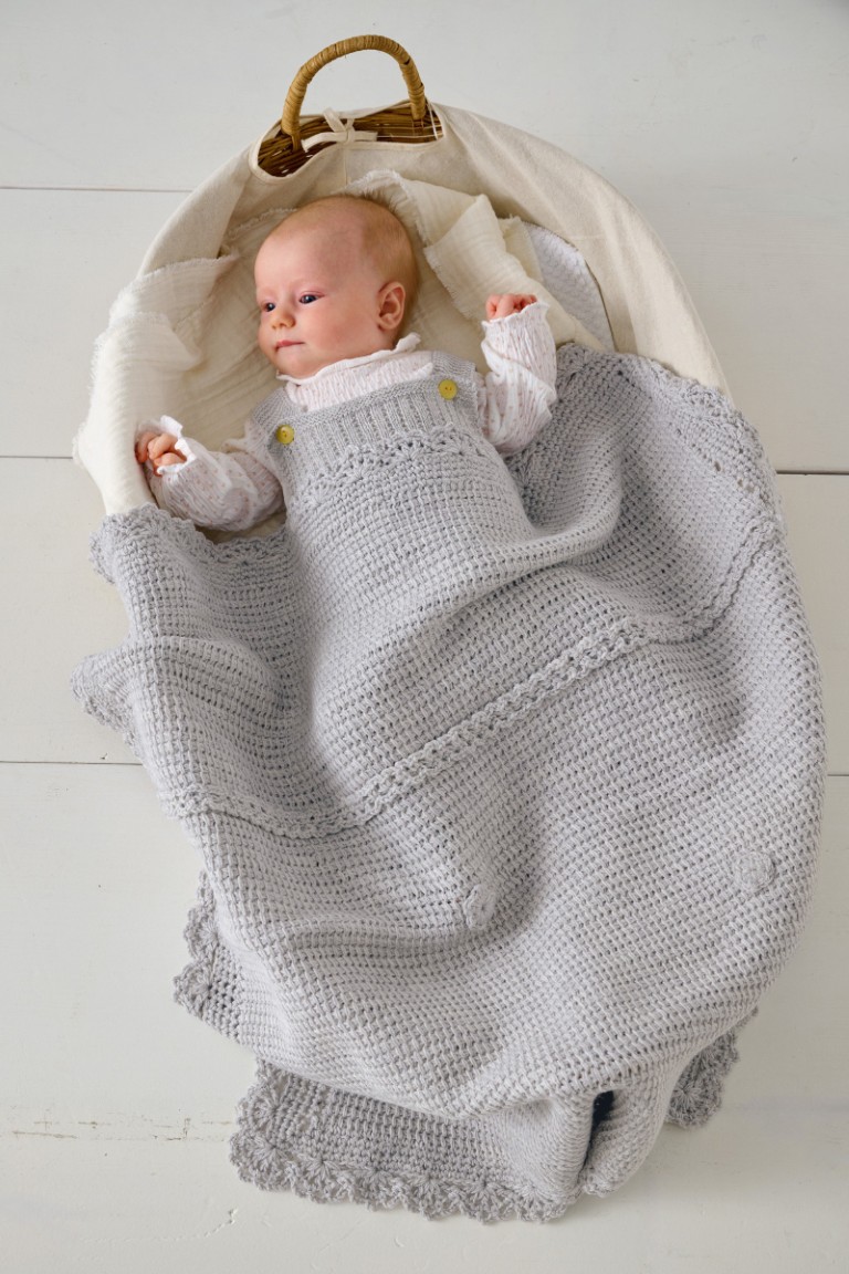 Artikelbild 4 des Artikels “Decke Mit Blümchen aus Cool Wool Baby “