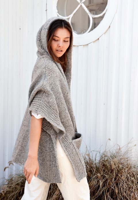 Artikelbild 4 des Artikels “Poncho aus Lala Berlin Lovely Cotton “