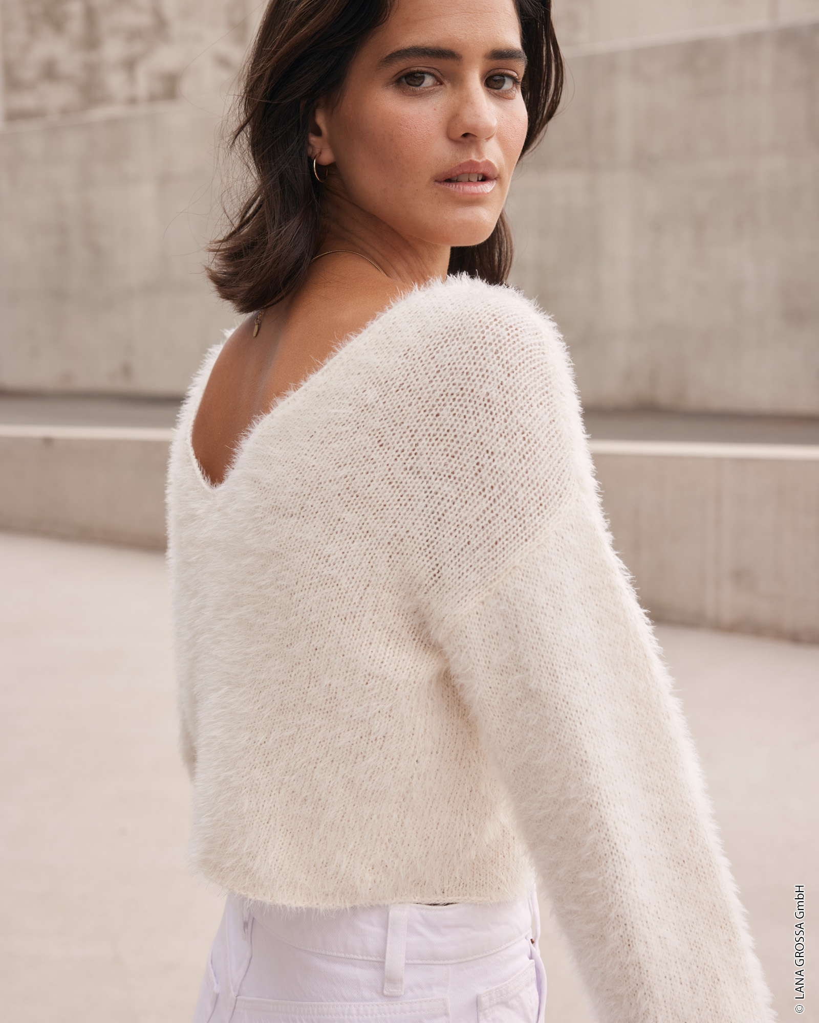 Artikelbild 4 des Artikels “Cropped Sweater aus Per Fortuna (GOTS) “