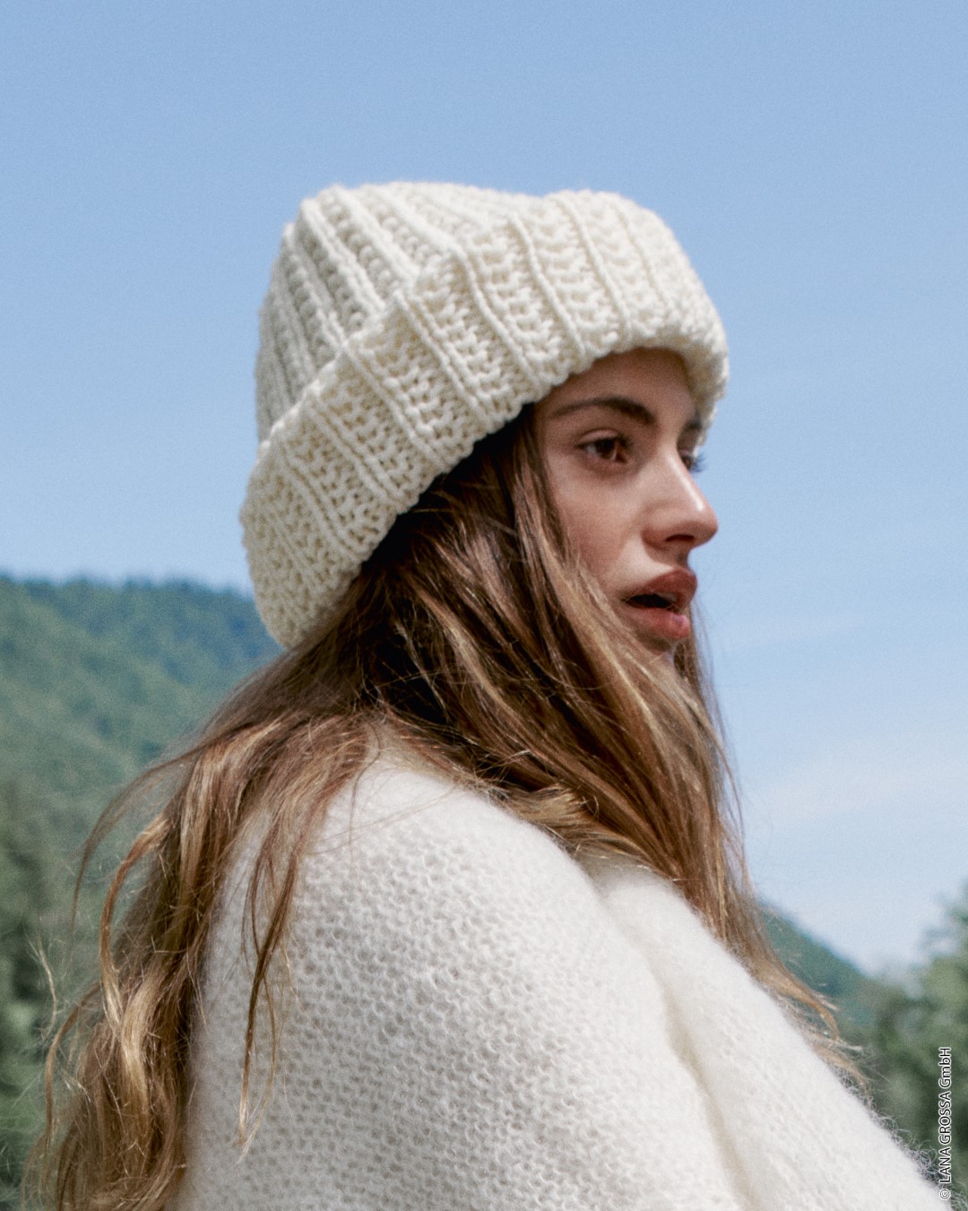 Artikelbild 4 des Artikels “Mütze Im Rippenmuster aus Cool Merino Big (Color) “