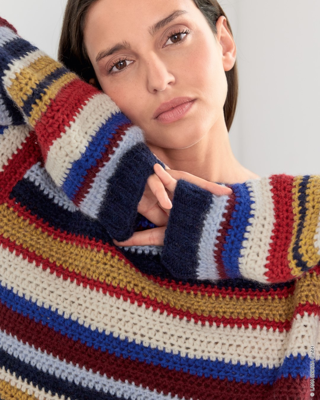 Artikelbild 4 des Artikels “Gestreifter Pullover aus Brigitte No. 2 “