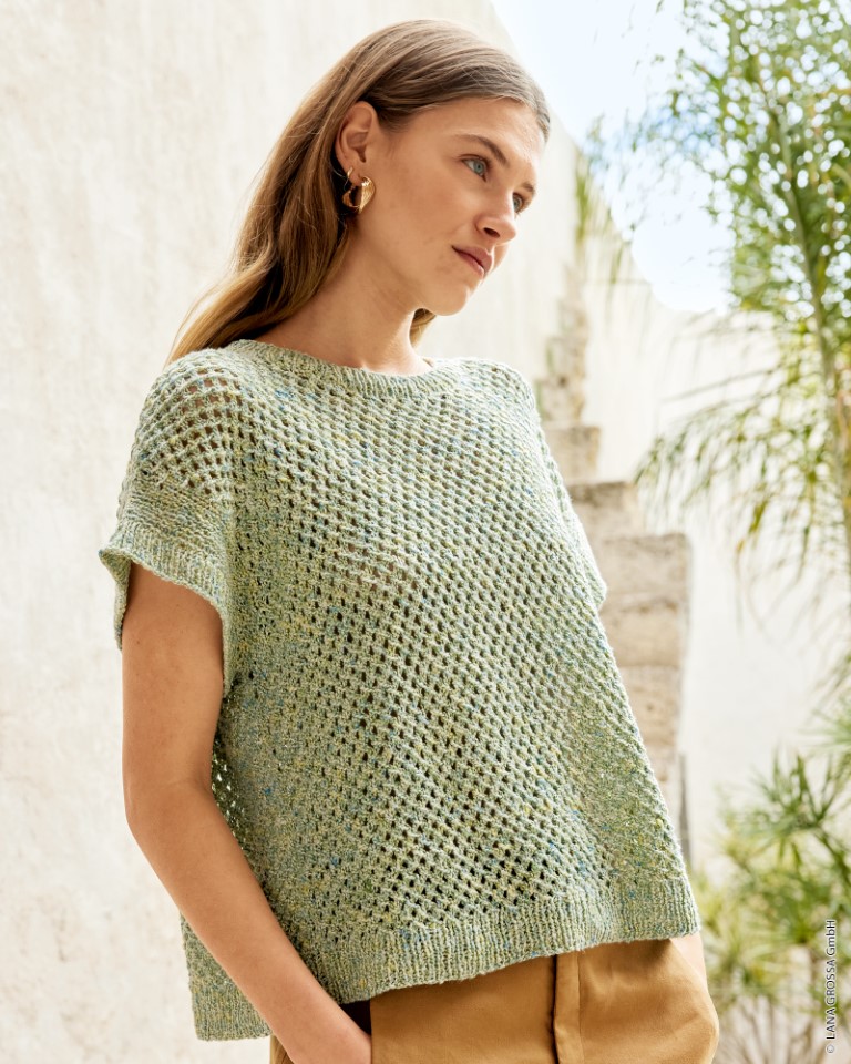 Artikelbild 4 des Artikels “Shirt Im Dezenten Lochmuster aus Maglia “