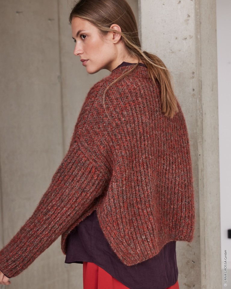 Artikelbild 4 des Artikels “Pullover Im Halbpatent aus Alpaca Air II & Silkhair “