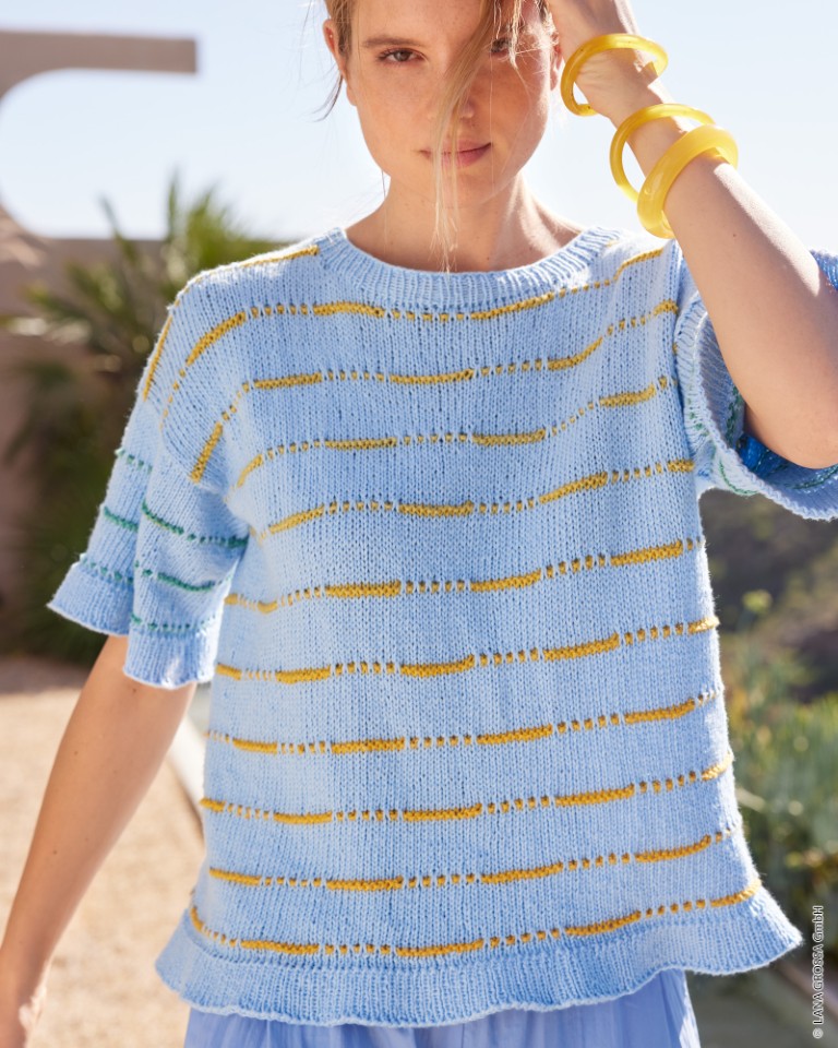 Artikelbild 4 des Artikels “Top-Down Shirt aus Cotonella “