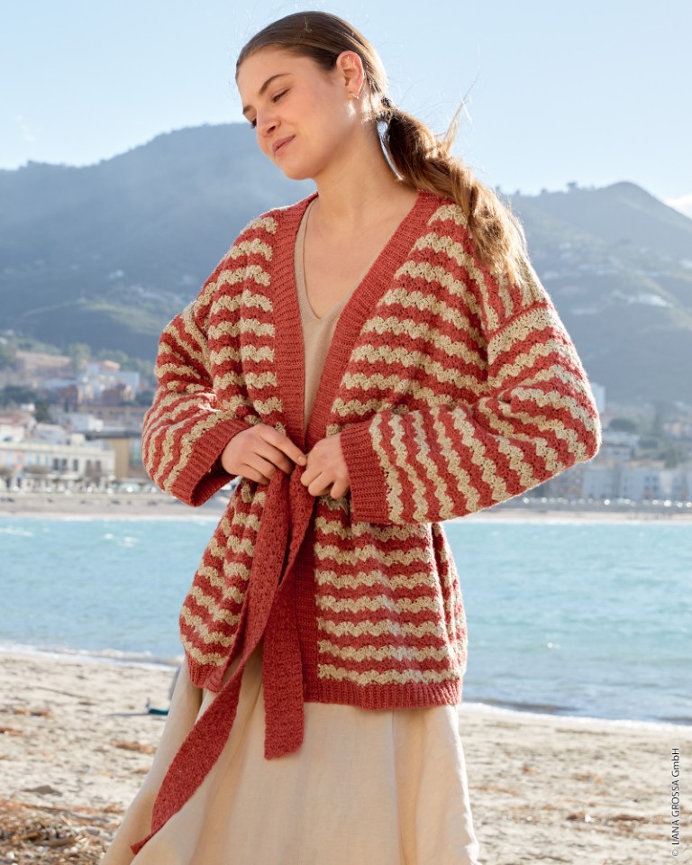 Artikelbild 4 des Artikels “Jacke Im Muschelmuster aus Diversa “