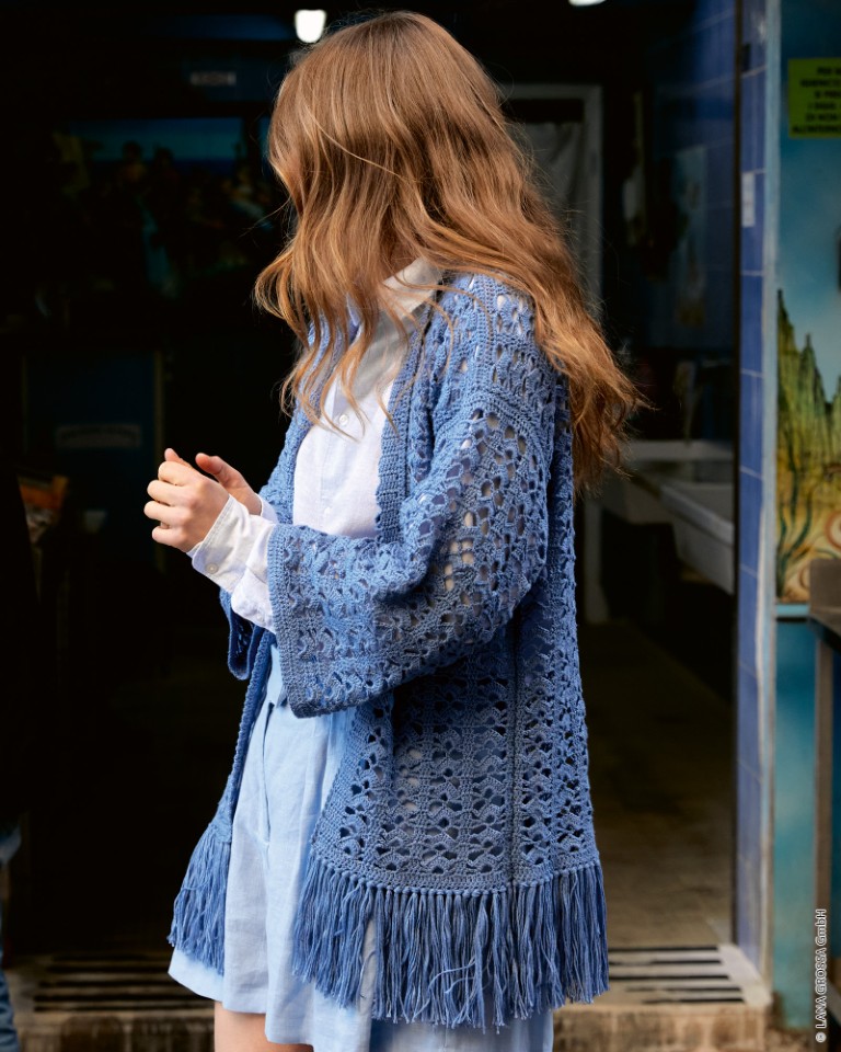 Artikelbild 4 des Artikels “Cardigan Im Fächermuster aus Summer Cashmere “