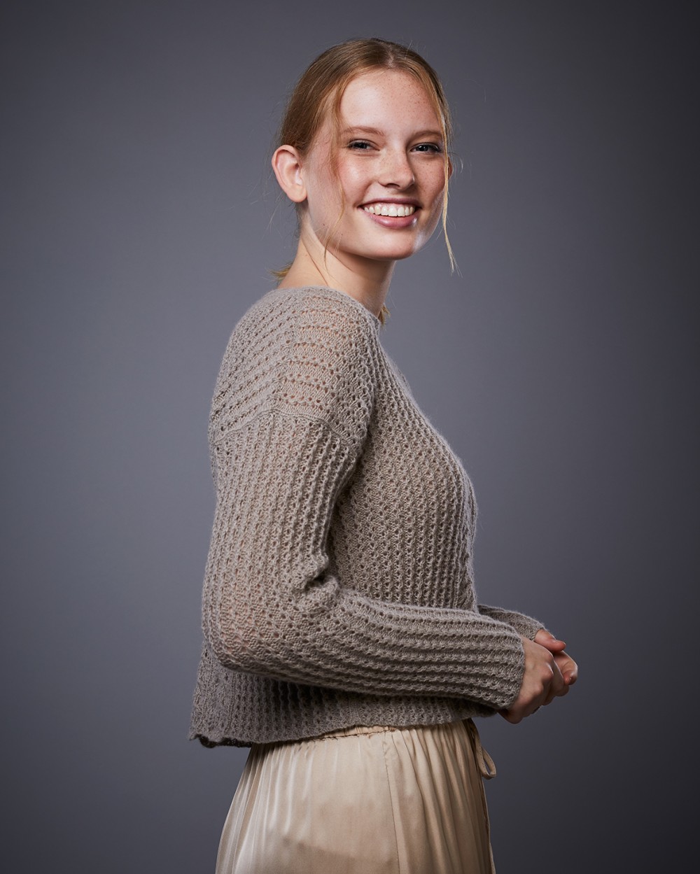 Artikelbild 4 des Artikels “Pullover Liv aus Lamana Milano 69 - Tanne | M (200g)“