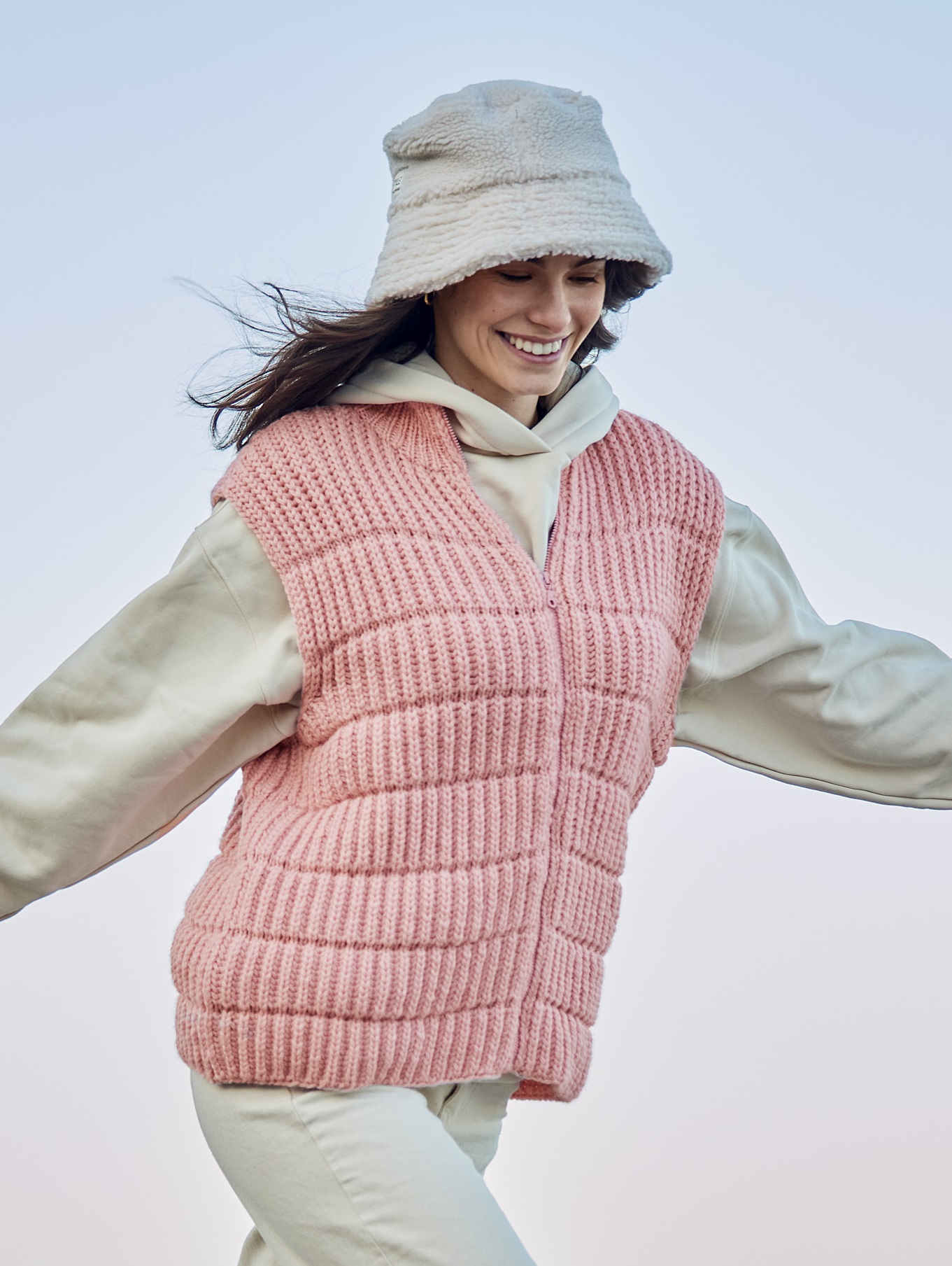 Artikelbild 4 des Artikels “Weste aus Cool Merino Big (Color) “