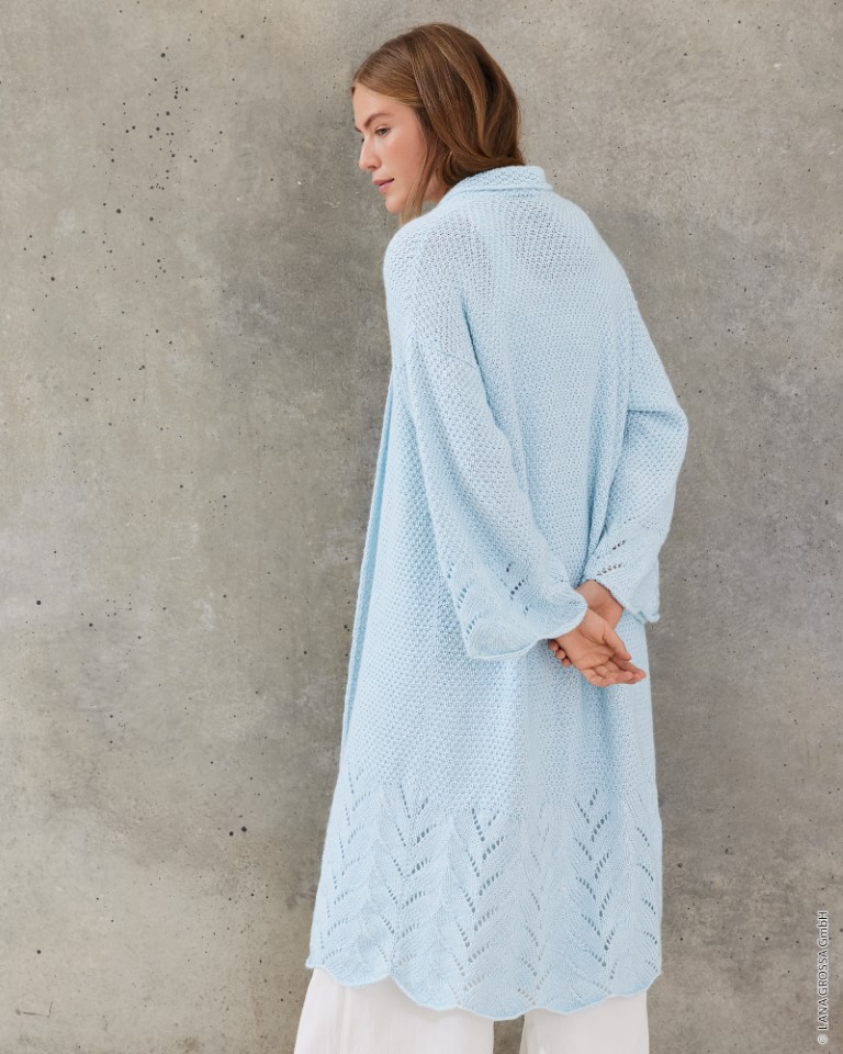 Artikelbild 4 des Artikels “Mantel Mit Lochmuster aus Summer Softness “