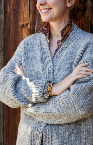 Artikelbild 4 des Artikels “Lange Jacke aus LandLust Winterwolle “
