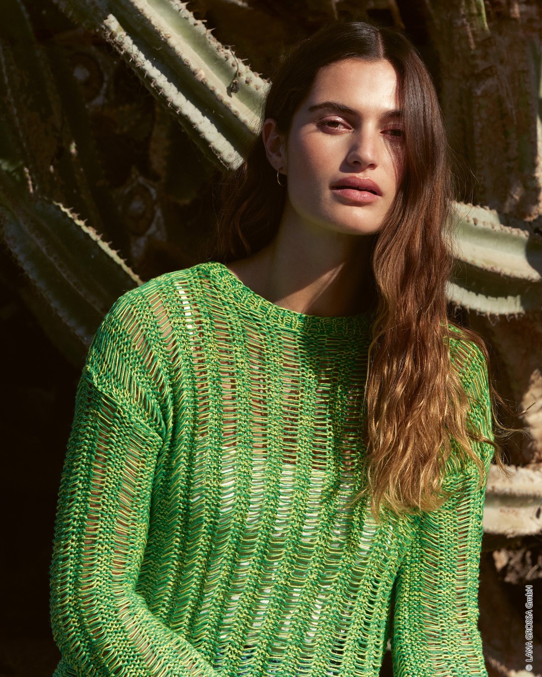 Artikelbild 4 des Artikels “Pullover Im Fallmaschenmuster aus Linissimo & Solo Lino “