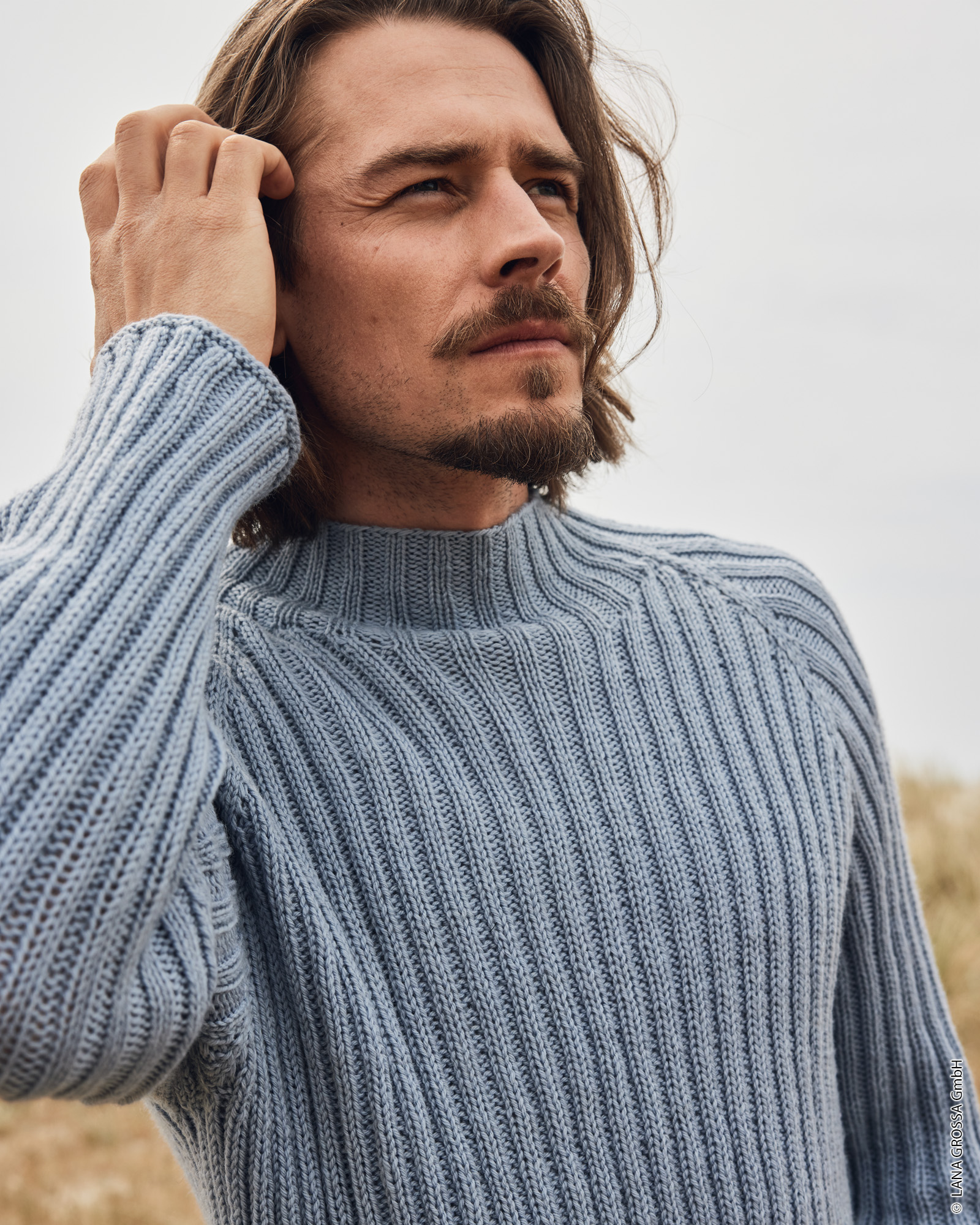 Artikelbild 4 des Artikels “Raglanpullover Top Down aus Merino Uno 14 - Gelb | 52/54 (750g)“