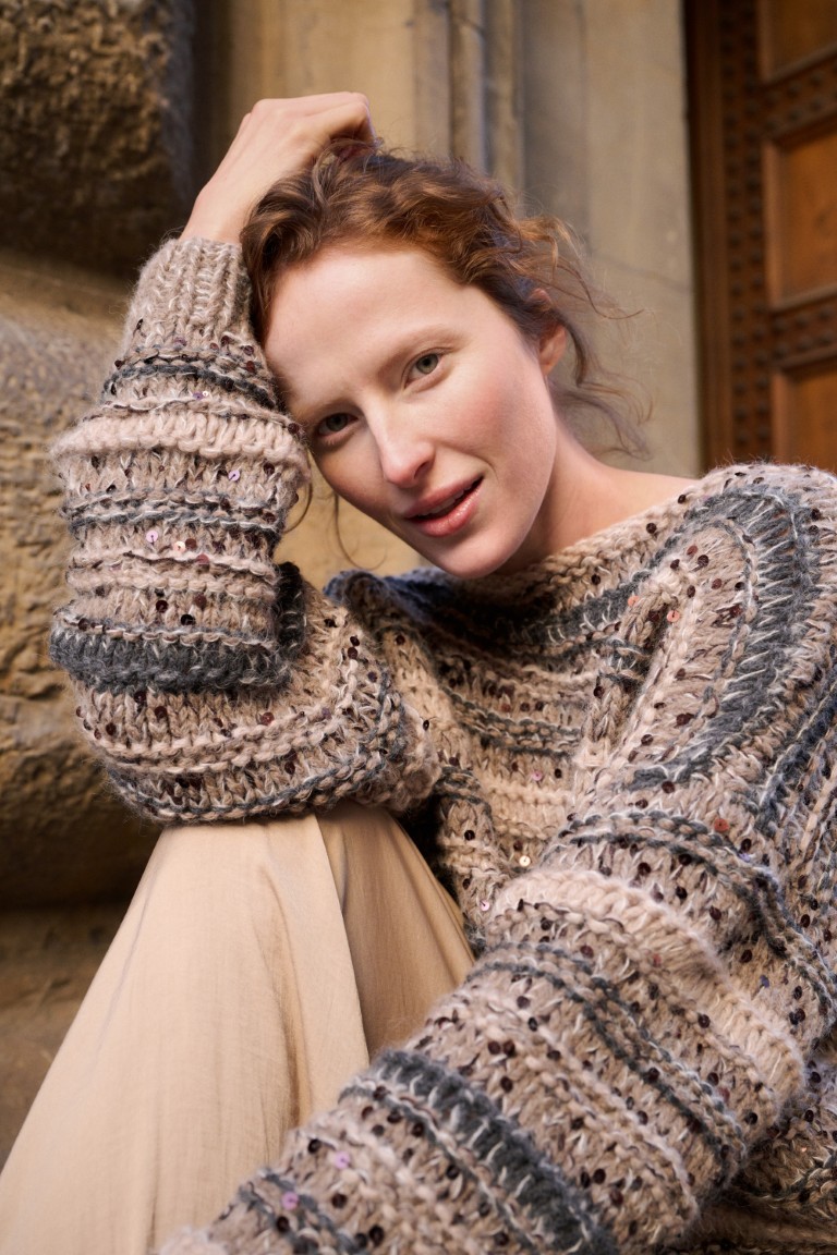 Artikelbild 4 des Artikels “Pullover Mit Streifen aus Alta Moda Cashmere 16 & Setasuri & Cosmo “