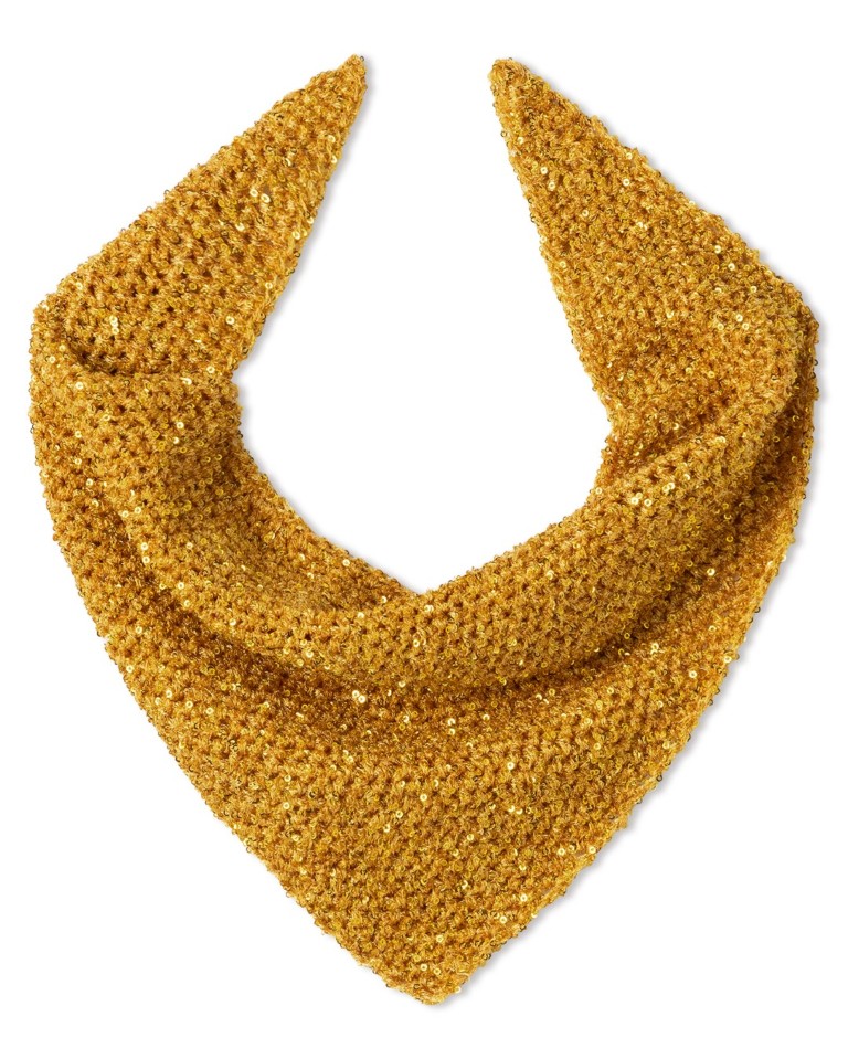 Artikelbild 4 des Artikels “Pailletten-Kopftuch aus Glamour “