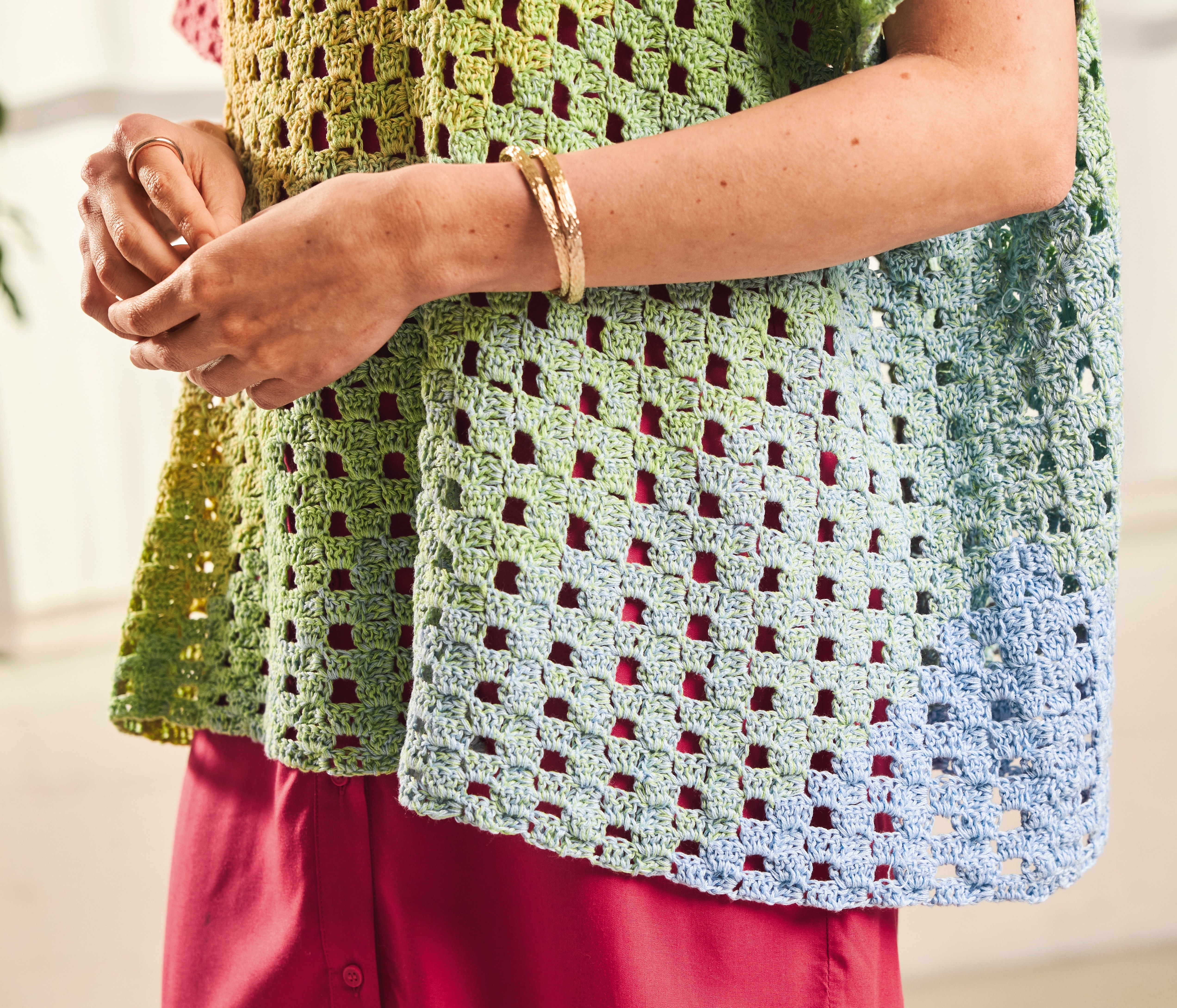 Artikelbild 4 des Artikels “C2C Überwurf aus Woolly Hugs Bobbel Cotton “
