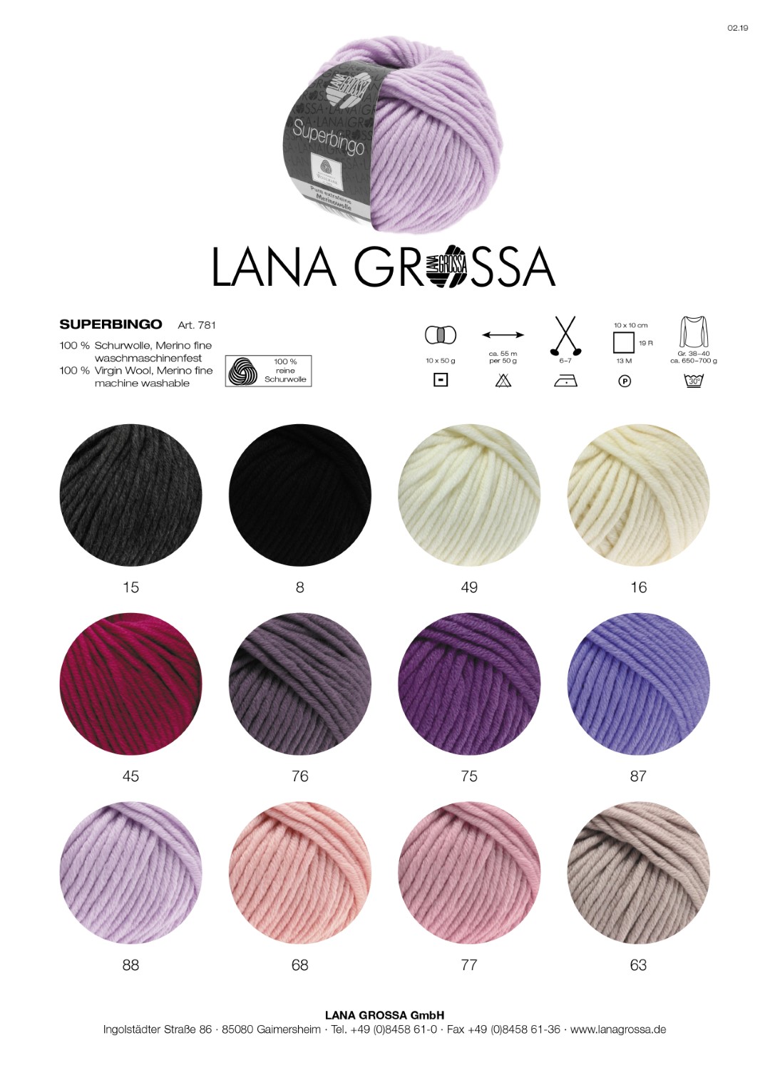 Artikelbild 4 des Artikels “Lana Grossa Superbingo “