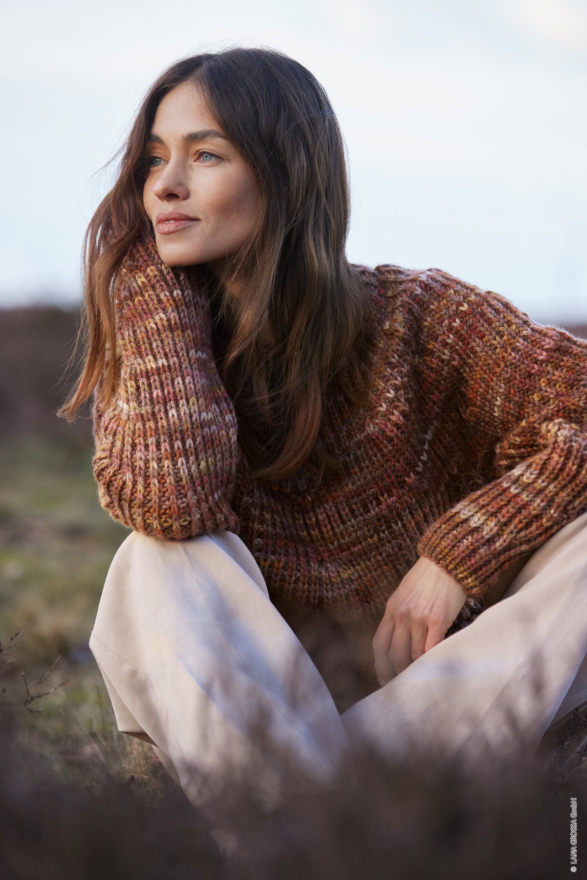Artikelbild 4 des Artikels “Pullover Mit Rundpasse aus Cool Merino Big (Color) “