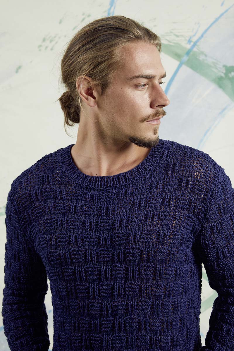 Artikelbild 4 des Artikels “Herrenpullover (II) aus Lino “