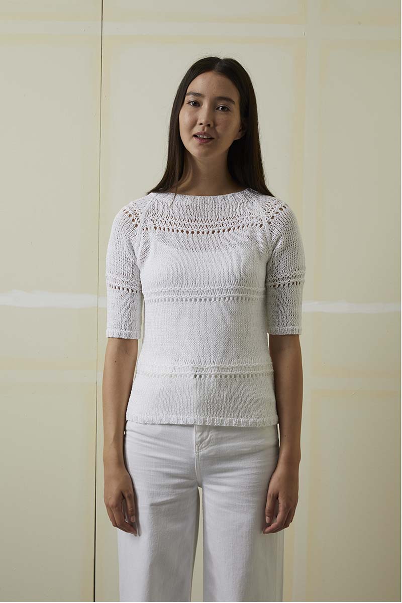 Artikelbild 4 des Artikels “Pullover mit Lochmuster aus Lino 784.0099 - Schlamm | S (350g)“