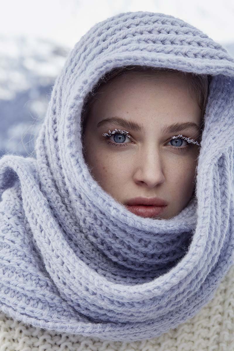 Artikelbild 4 des Artikels “Shawl Ice Crystals aus WOOLADDICTS Earth “