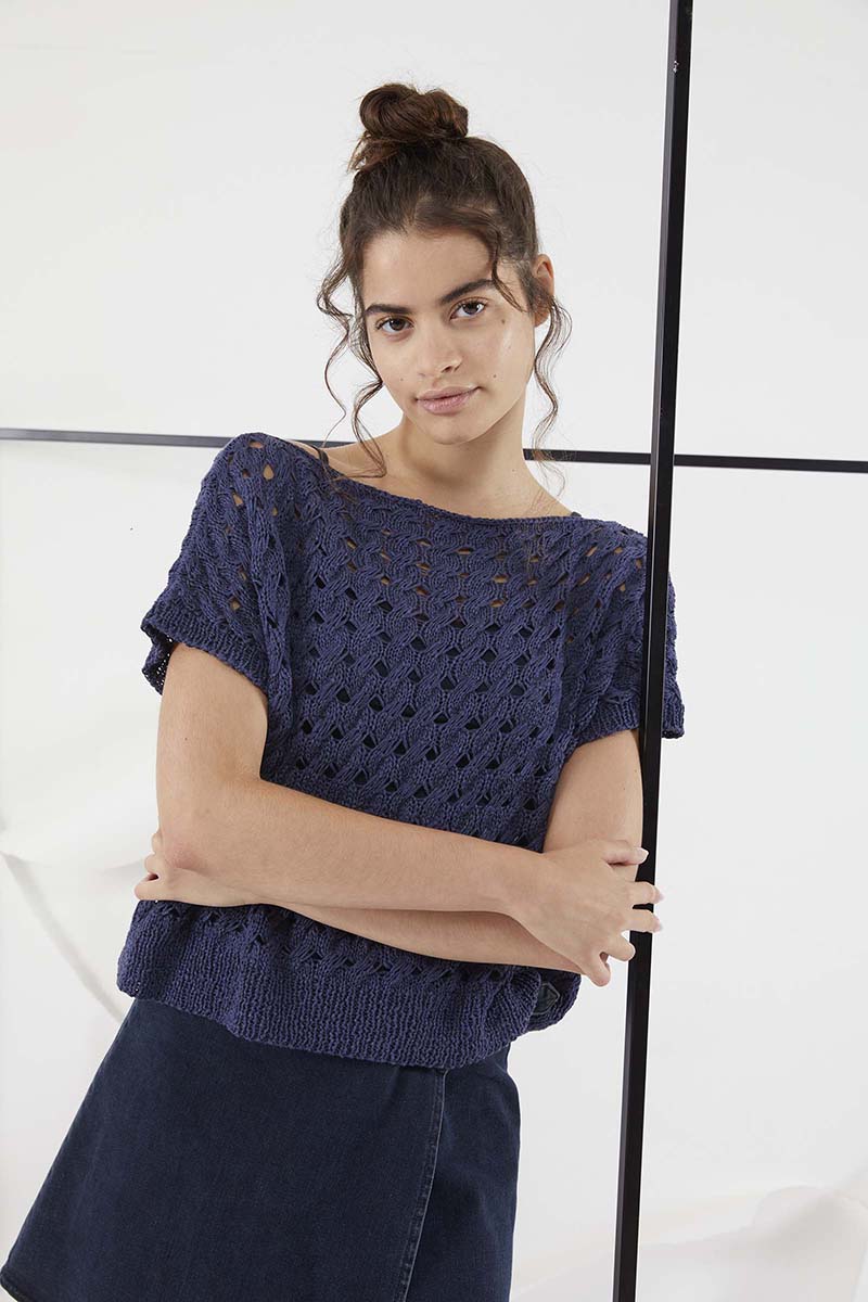 Artikelbild 4 des Artikels “Pullover (VIII) aus Lino 784.0033 - Jeans | L-XL (450g)“