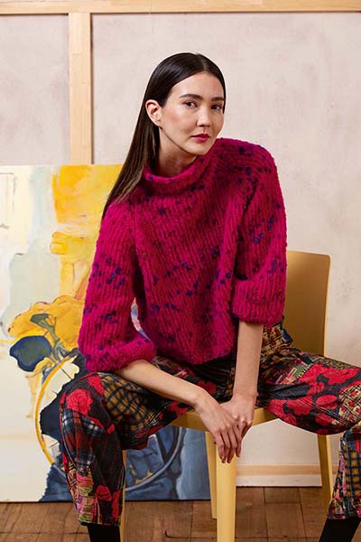 Artikelbild 5 des Artikels “Lang Yarns Punto 65 Phoenix / Phoenix Tweed “