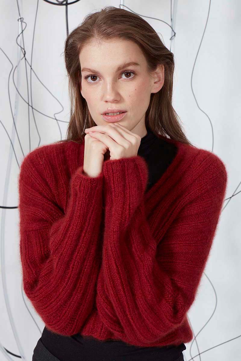 Artikelbild 5 des Artikels “Pullover  aus Cashmere Light 950.0159 - Kürbis | L-XL (350g)“