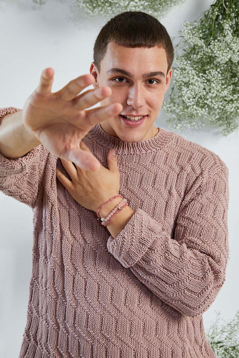 Artikelbild 5 des Artikels “Herrenpullover aus Soft Cotton “