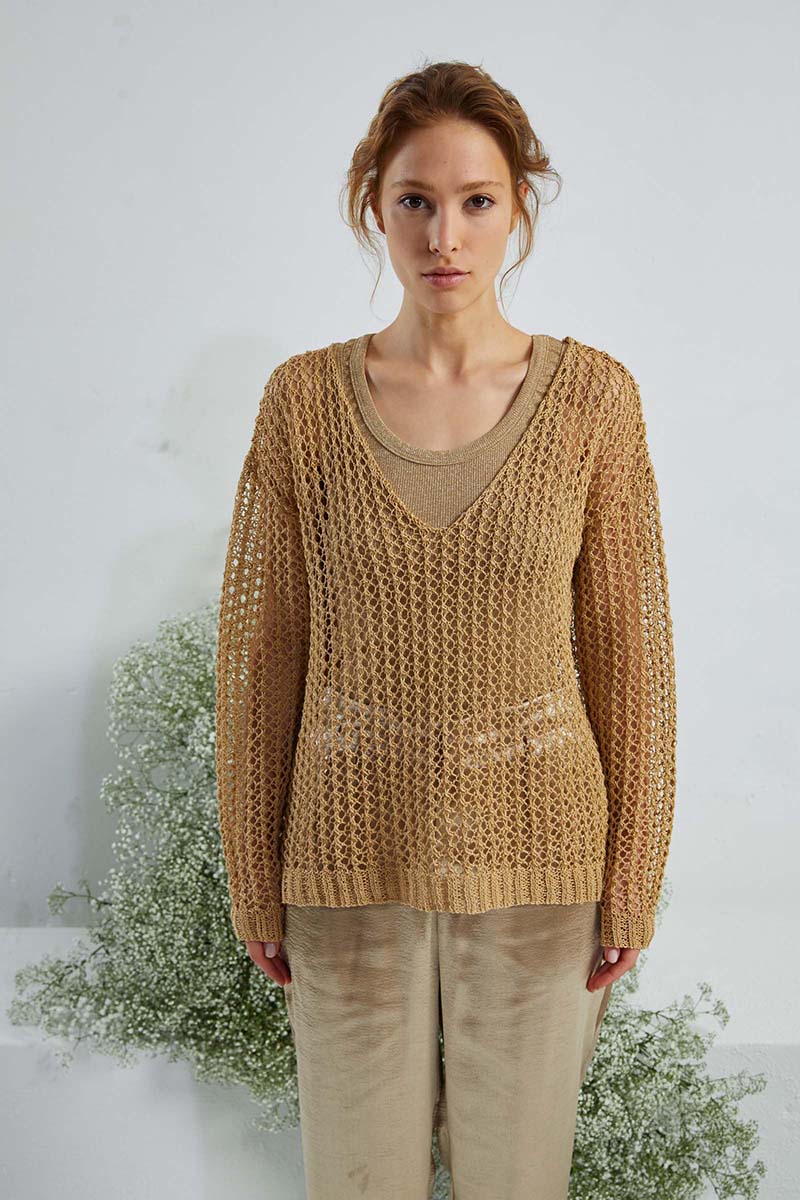 Artikelbild 5 des Artikels “Pullover  aus Crealino 1089.0104 - schwarz/weiß | M (300g)“