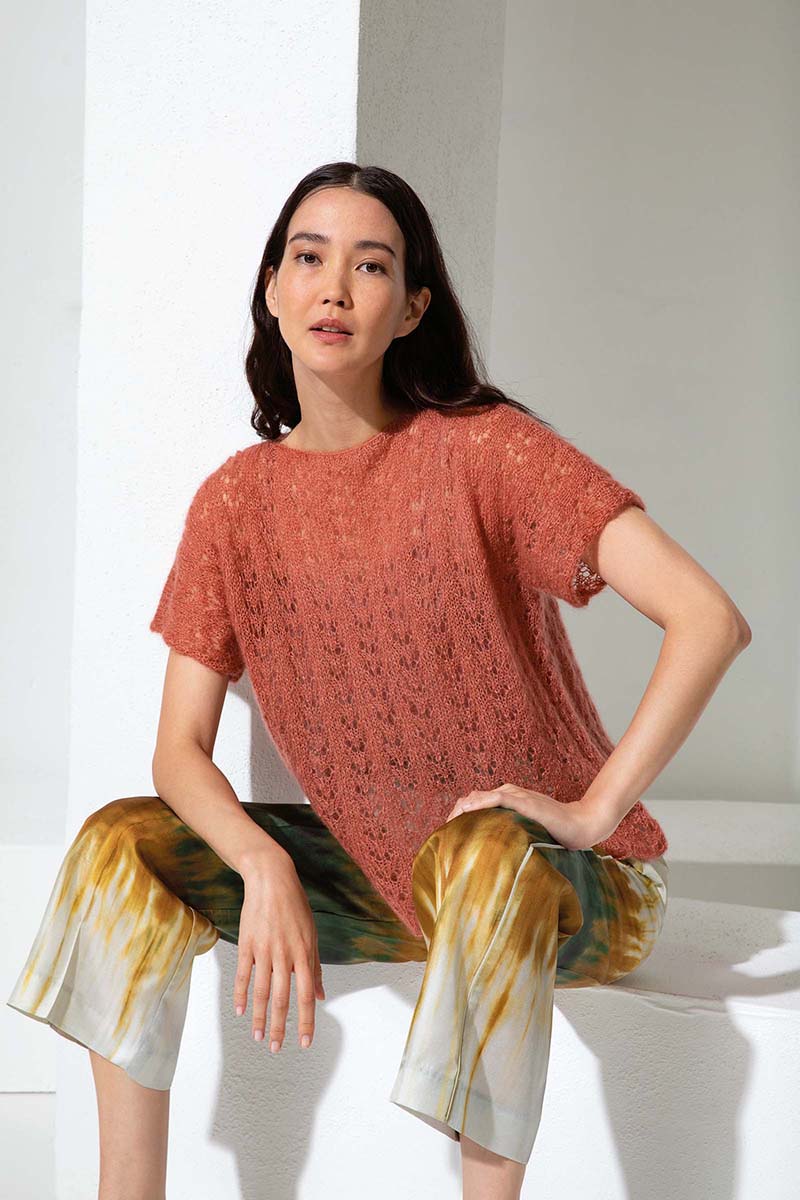 Artikelbild 5 des Artikels “Pullover mit Ajourmuster aus Lace 992.0023 - silber | L (200g)“