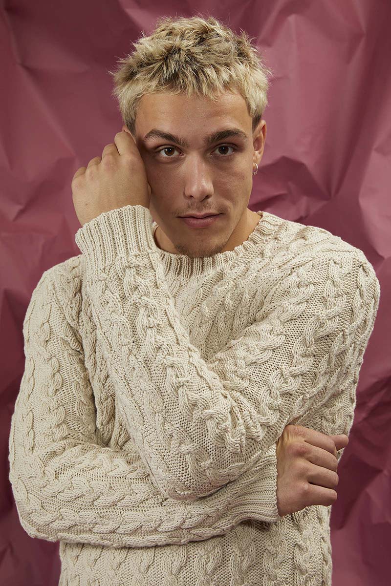 Artikelbild 5 des Artikels “Herrenpullover aus Soft Cotton “