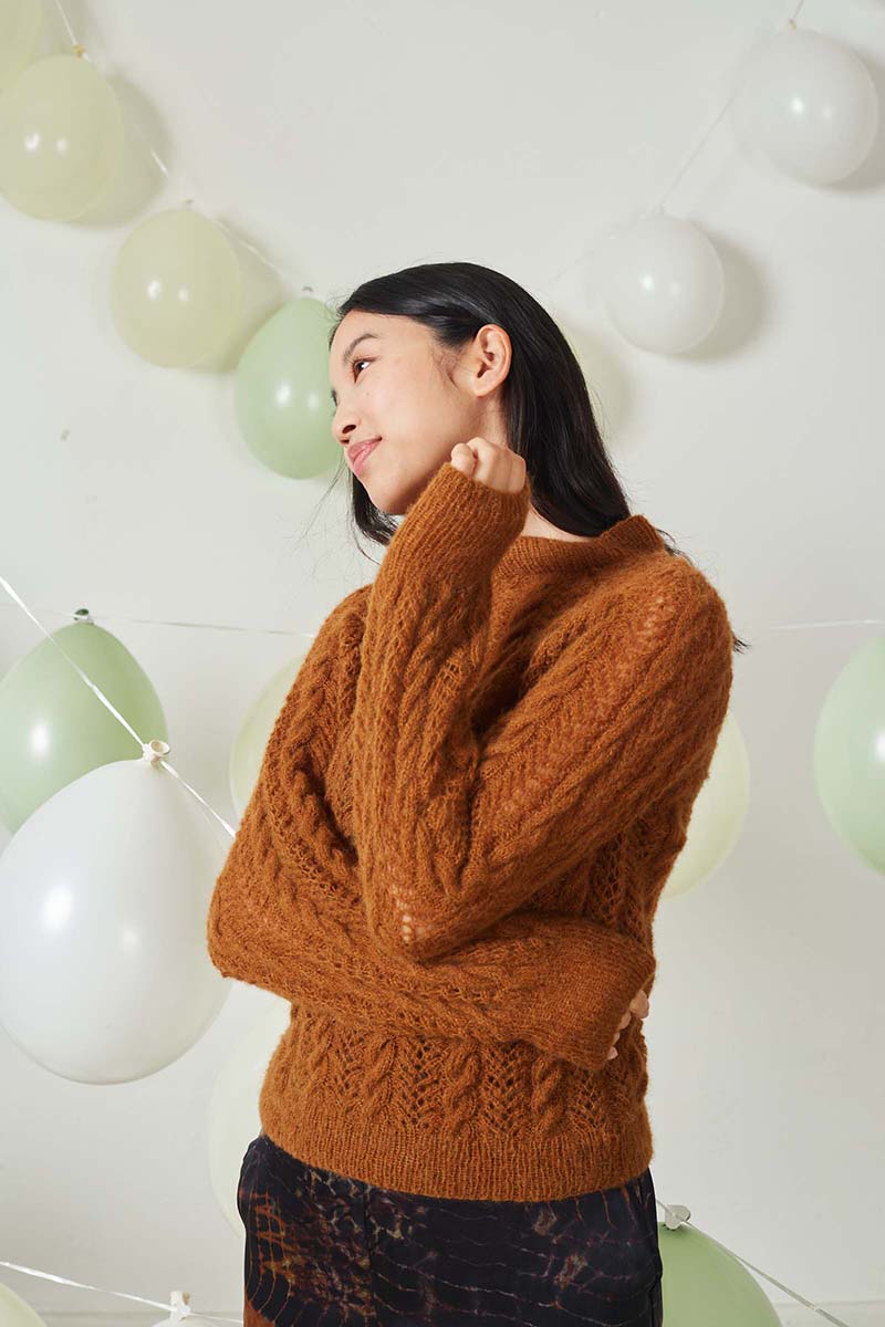 Artikelbild 5 des Artikels “Pullover Annabel aus Zen 1100.0003 - hellgrau mélange | XL (250g)“