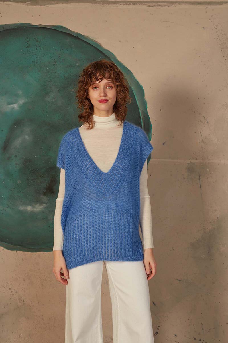 Artikelbild 5 des Artikels “Weiter Pullunder Carmela aus Mohair 21 “