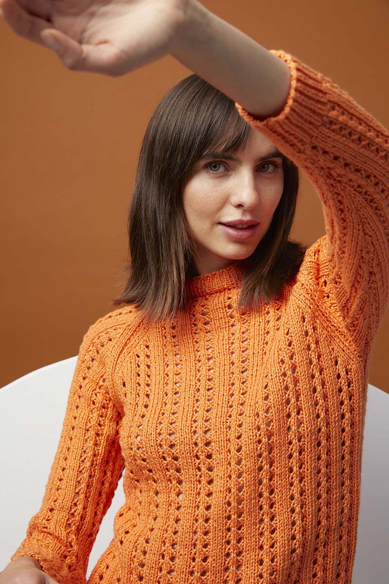 Artikelbild 5 des Artikels “Raglan Pullover Anja aus Amira Light 1111.0078 - Türkis | XL (500g)“