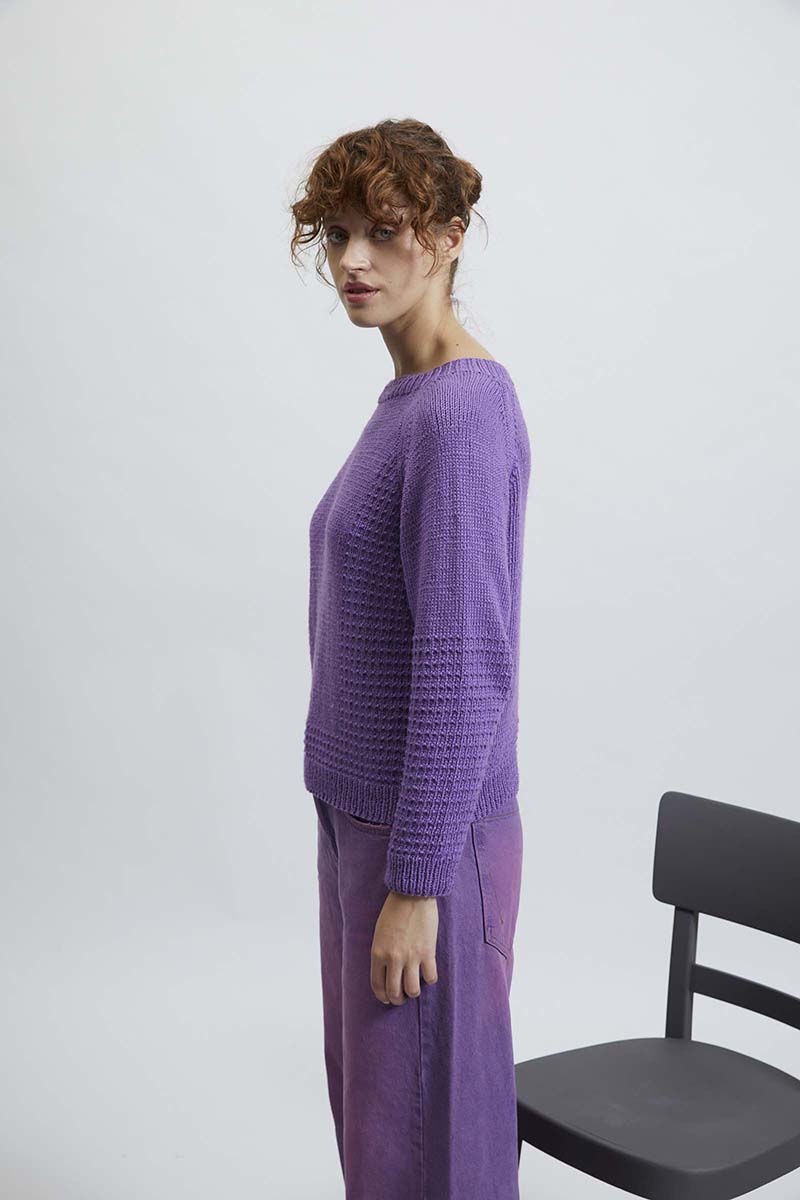 Artikelbild 5 des Artikels “Raglan Pullover Alessa aus Amira Light 1111.0087 - Ziegel | XL (500g)“