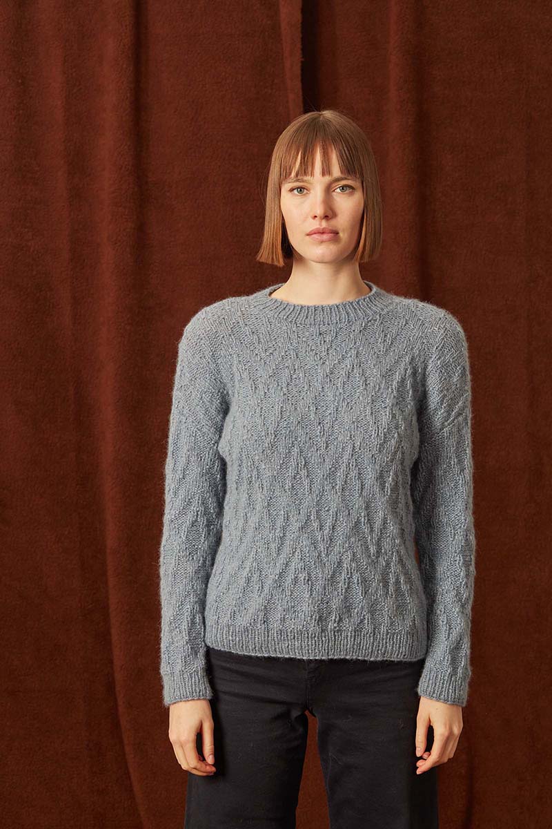 Artikelbild 5 des Artikels “Pullover Kat aus Malou Light 887.0198 - Olive Dunkel | L (400g)“