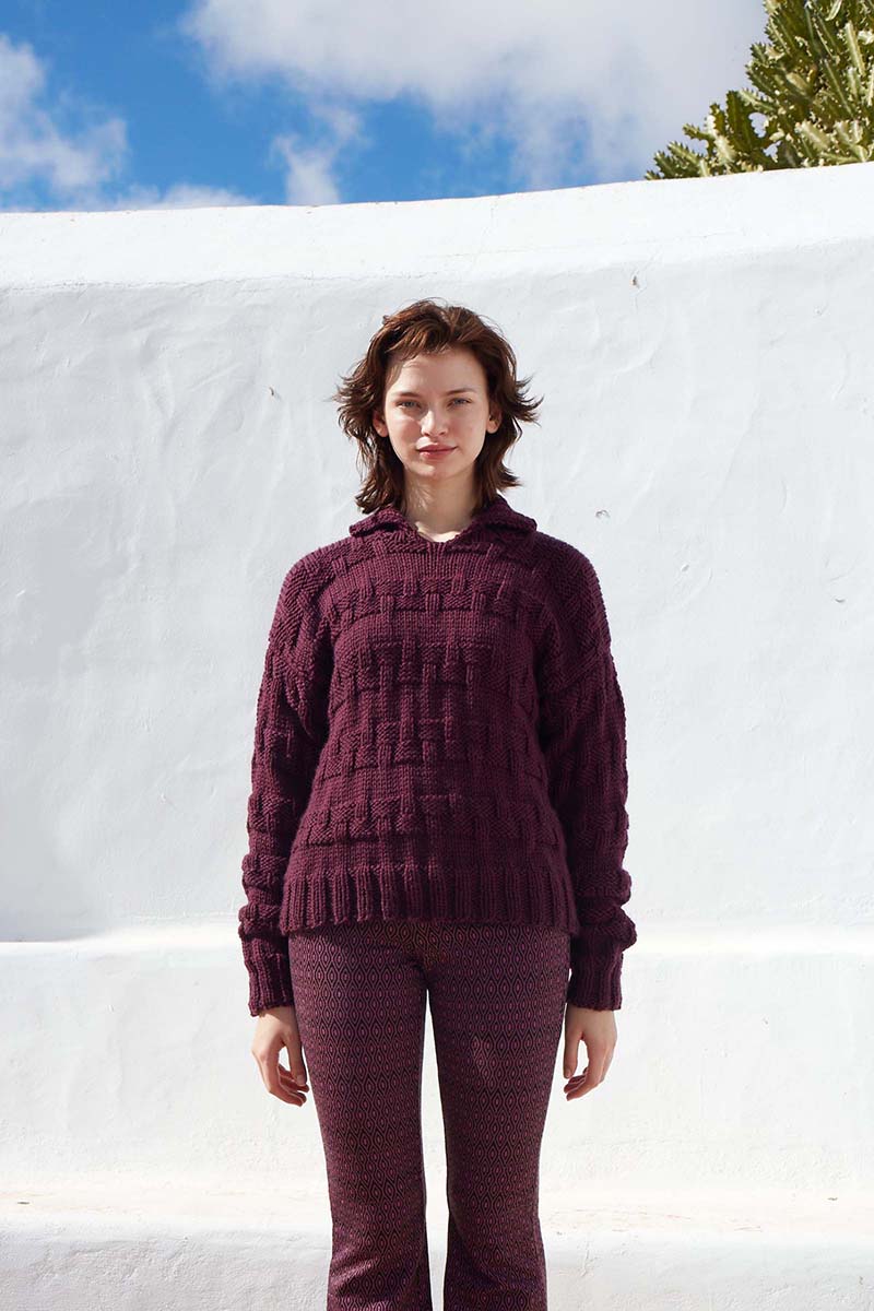 Artikelbild 5 des Artikels “Pullover Grape-Kissed aus WOOLADDICTS Glory “