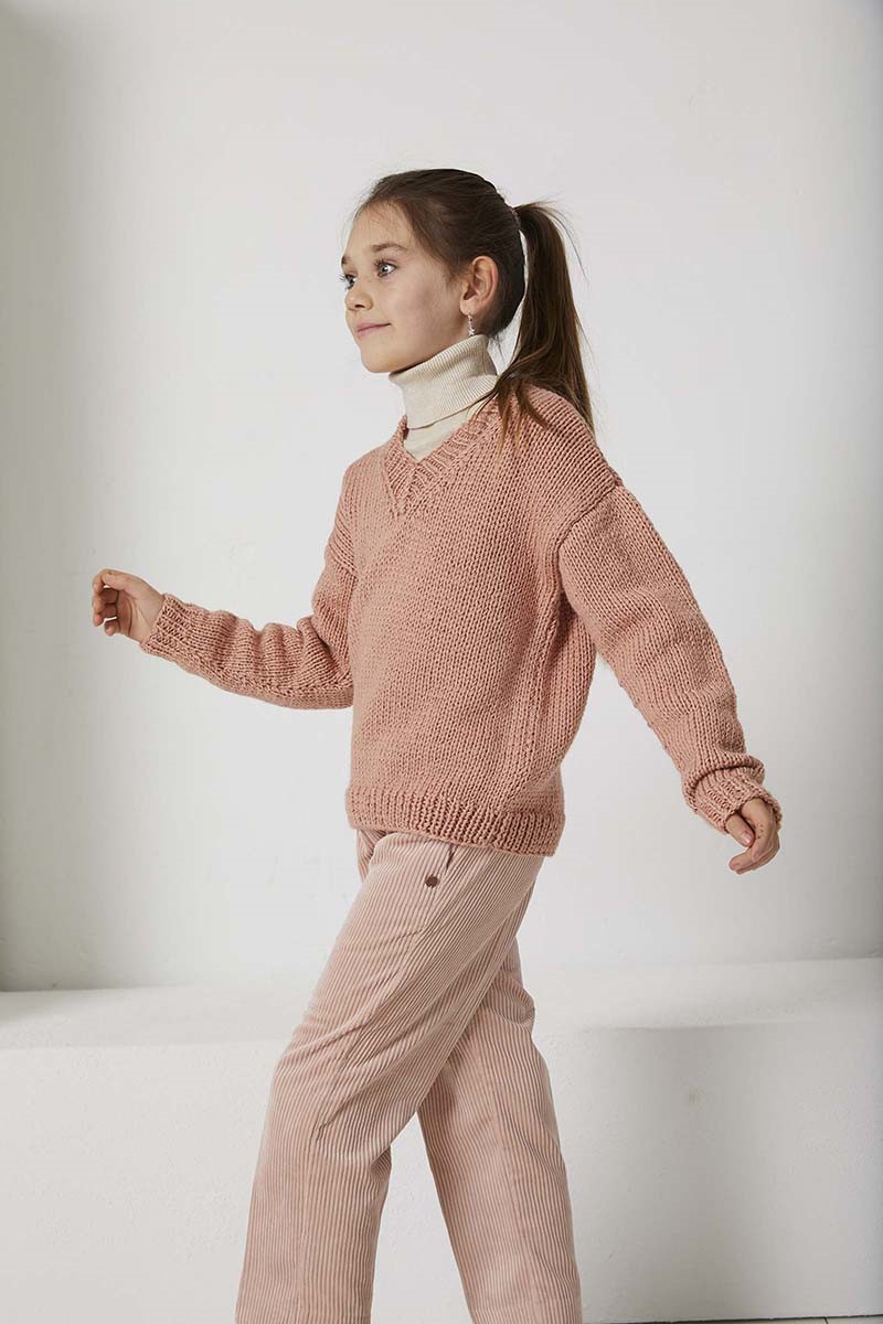 Artikelbild 5 des Artikels “Kinderpullover mit V-Ausschnitt aus Atlantis “