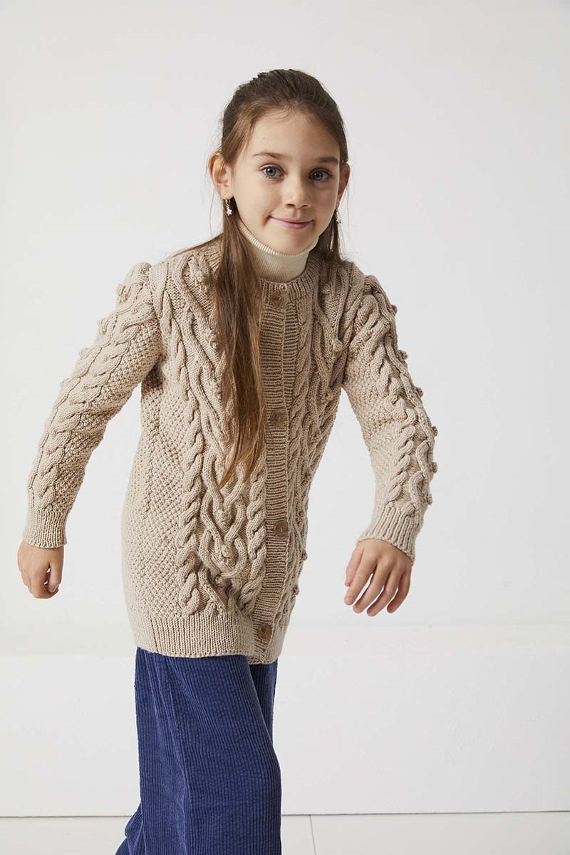 Artikelbild 5 des Artikels “Kinderjacke mit Zopfmuster aus Atlantis “