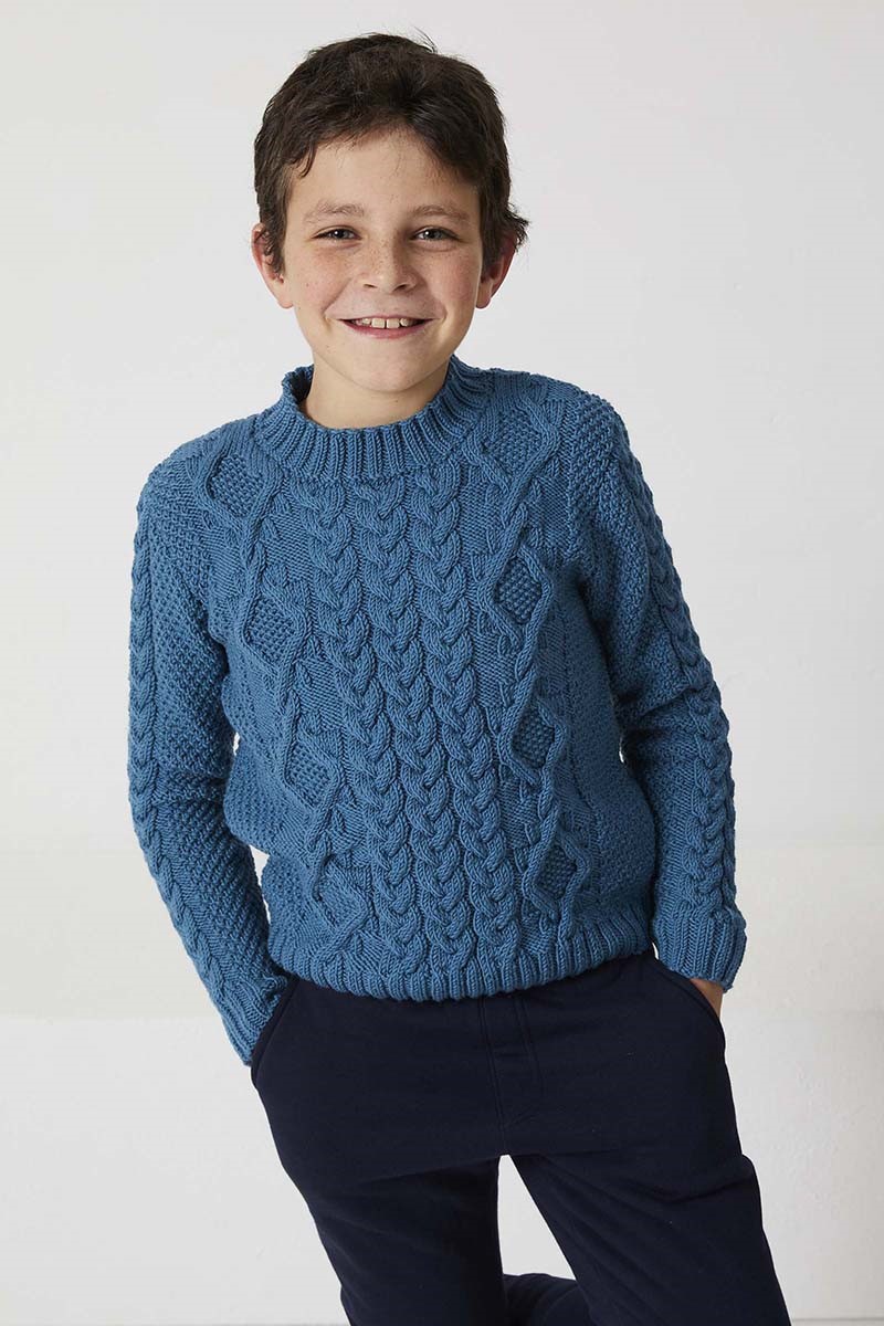 Artikelbild 5 des Artikels “Kinderpullover mit Zopfmuster aus Atlantis “